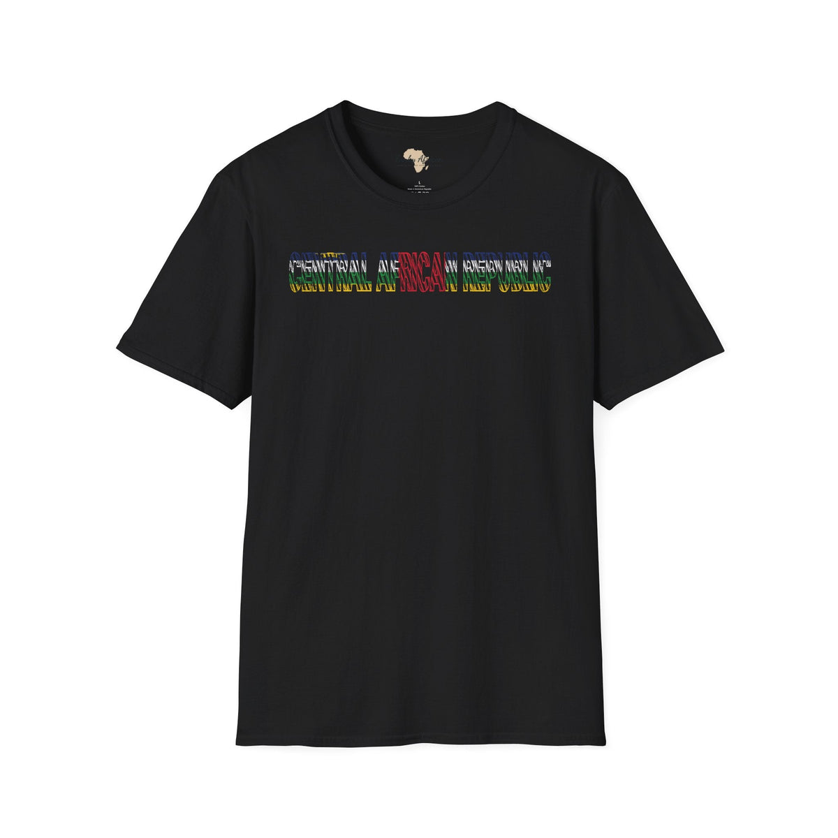 Central African Republic unisex softstyle tee Funky African