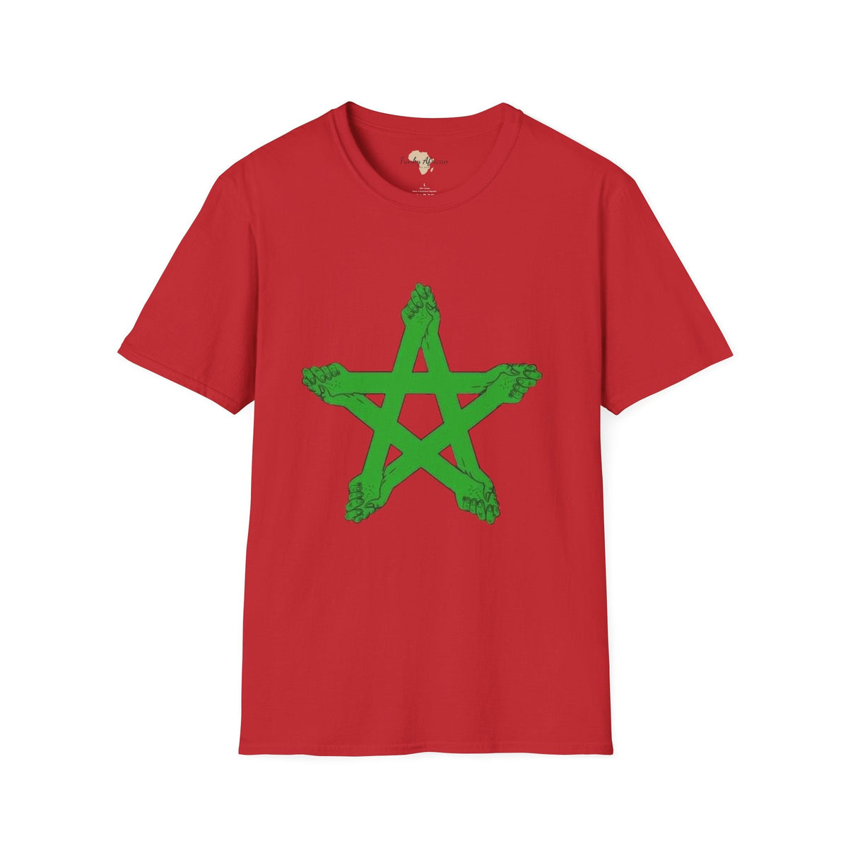 Maroc unisex softstyle tee Funky African