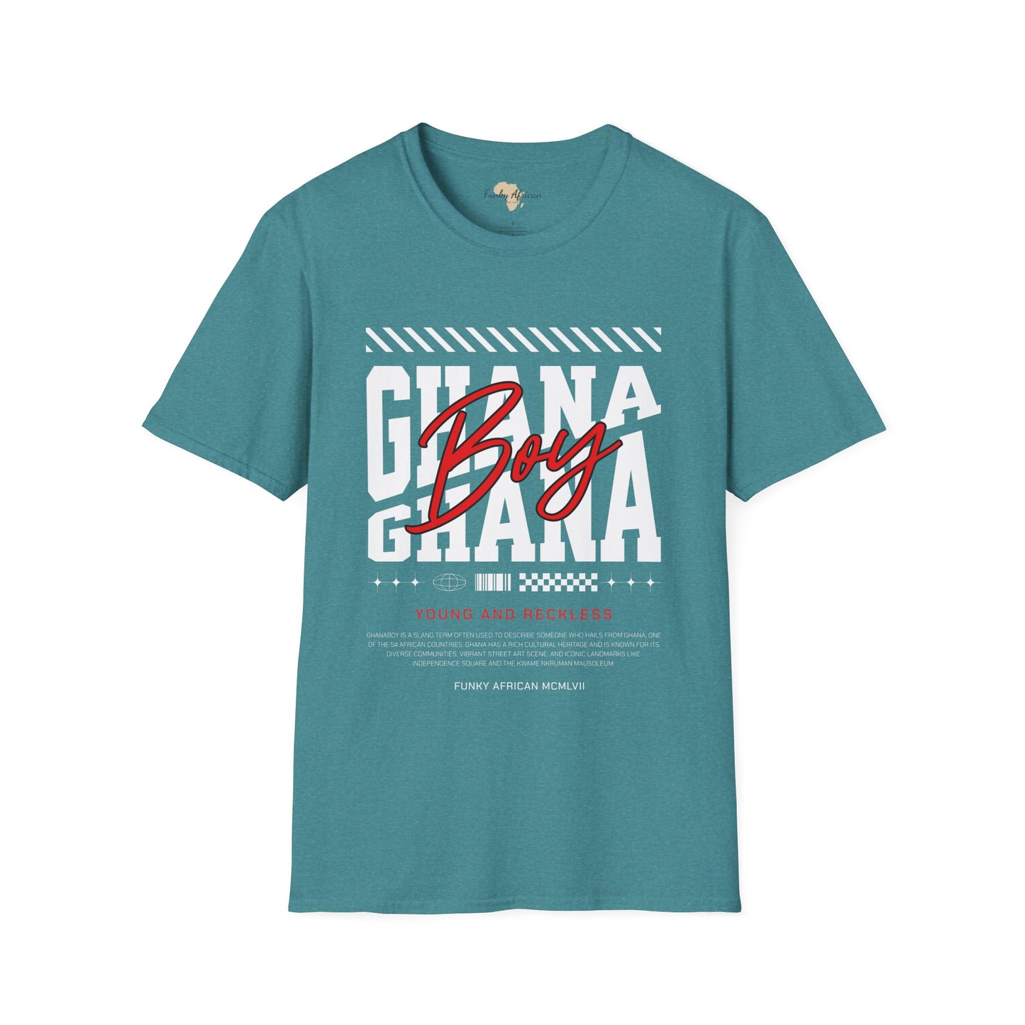 Ghana boy unisex softstyle tee