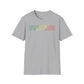 Republic of the Congo text unisex softstyle tee
