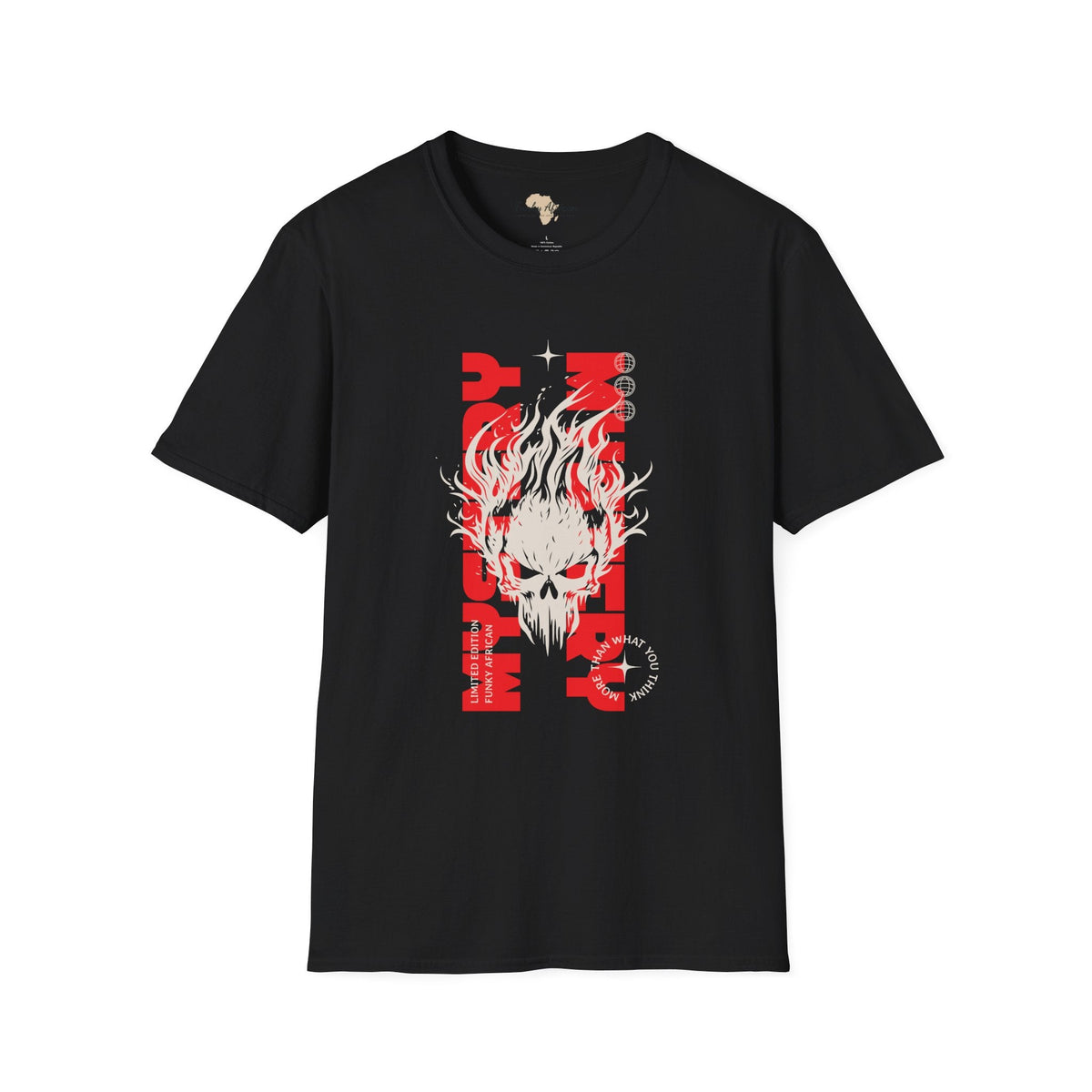 Mystery unisex softstyle tee Funky African