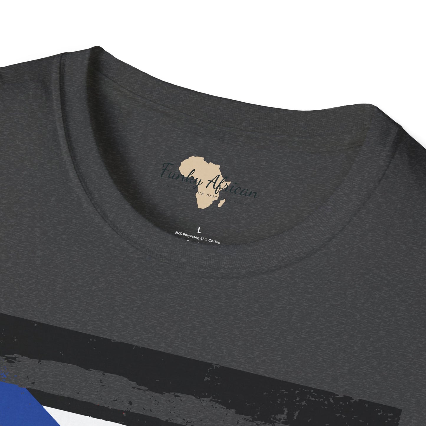 South Sudan strip unisex softstyle tee