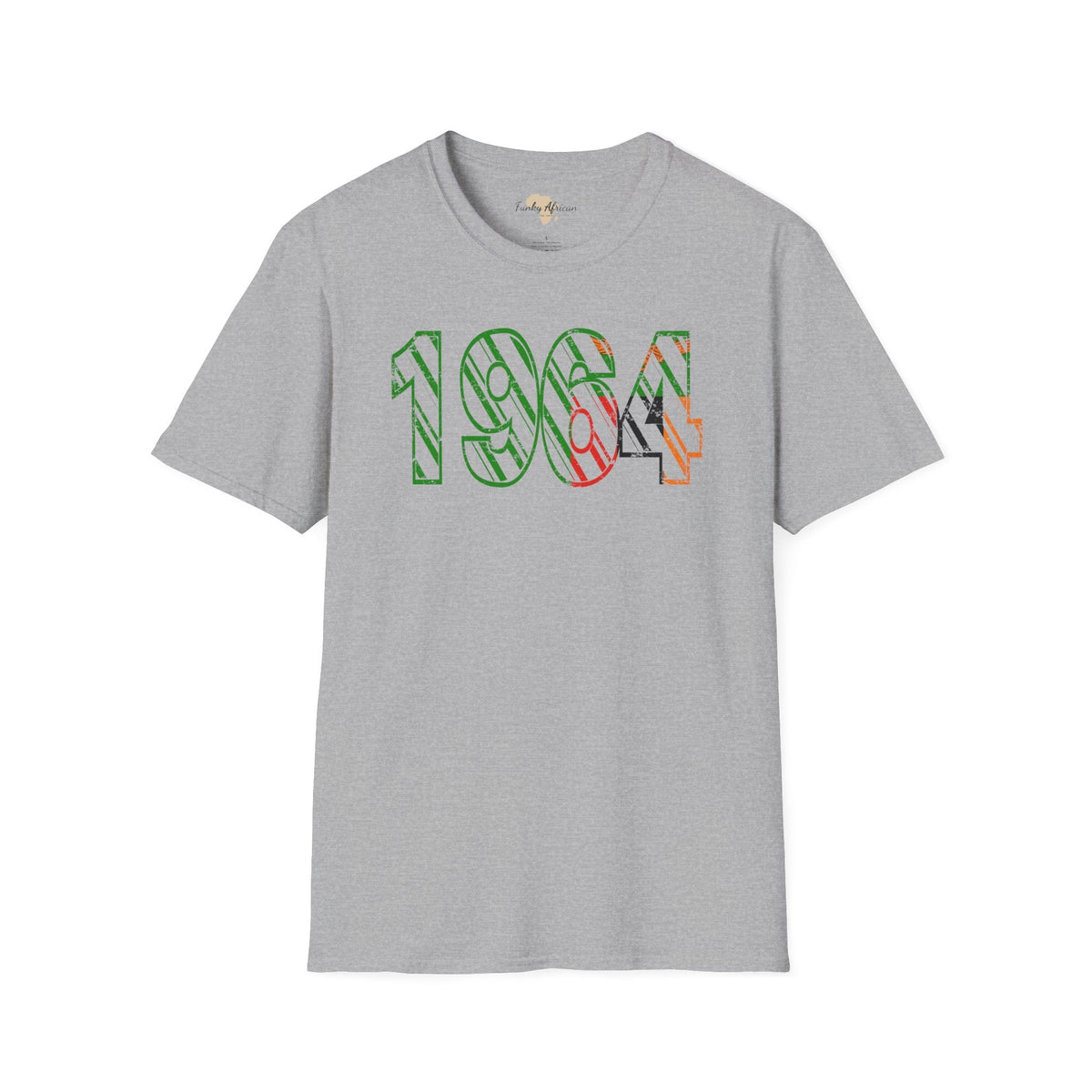 Zambia year unisex softstyle tee Funky African