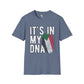 it's in my DNA unisex tee - Sudan