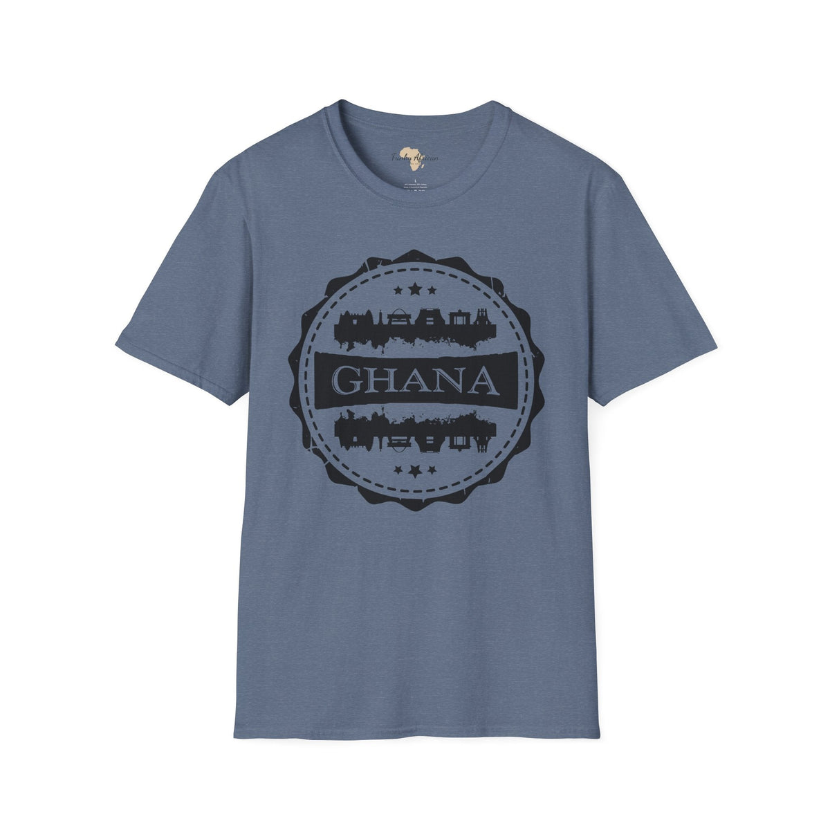 Ghana Stamp unisex tee Funky African