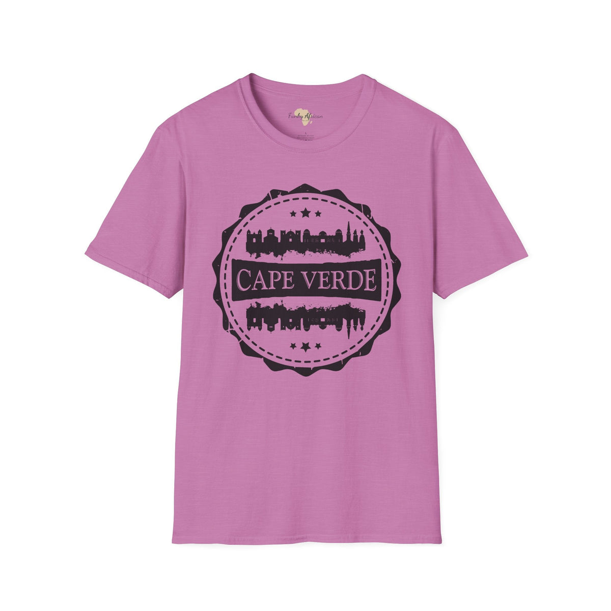 Cabo Verde Stamp unisex tee Funky African