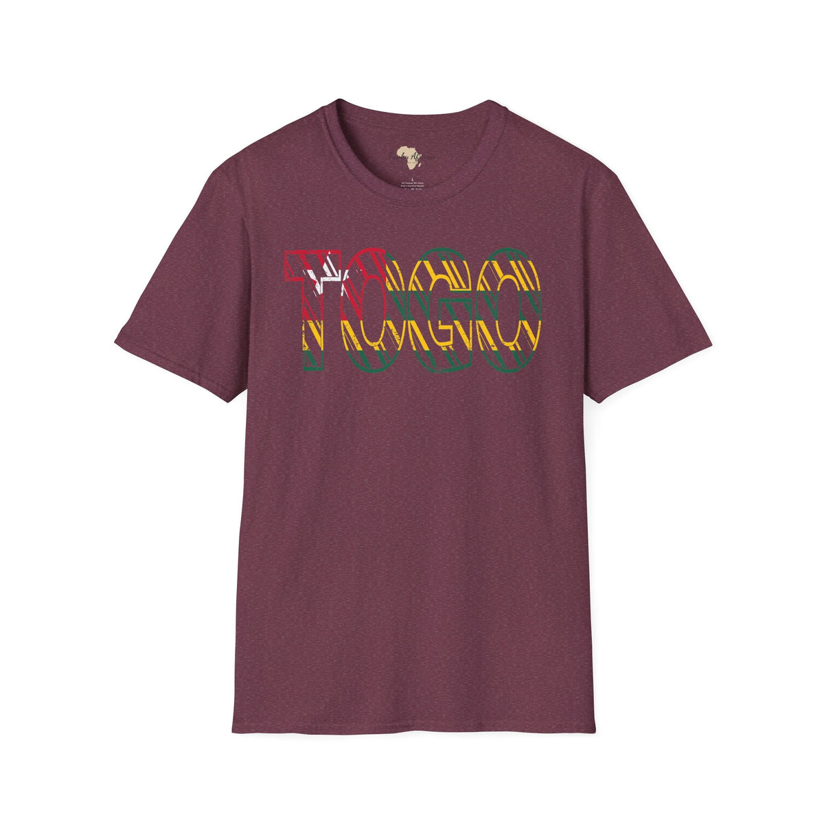 Togo text unisex softstyle tee Funky African