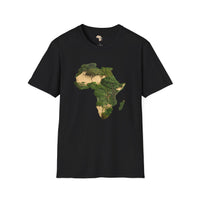 African forest unisex softstyle tee