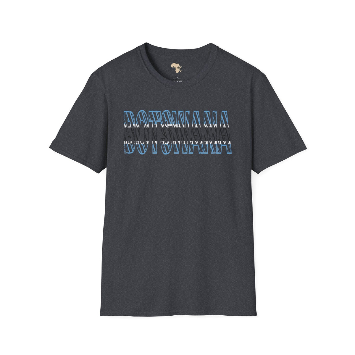 Botswana text unisex softstyle tee Funky African