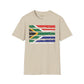 South Africa strip unisex softstyle tee