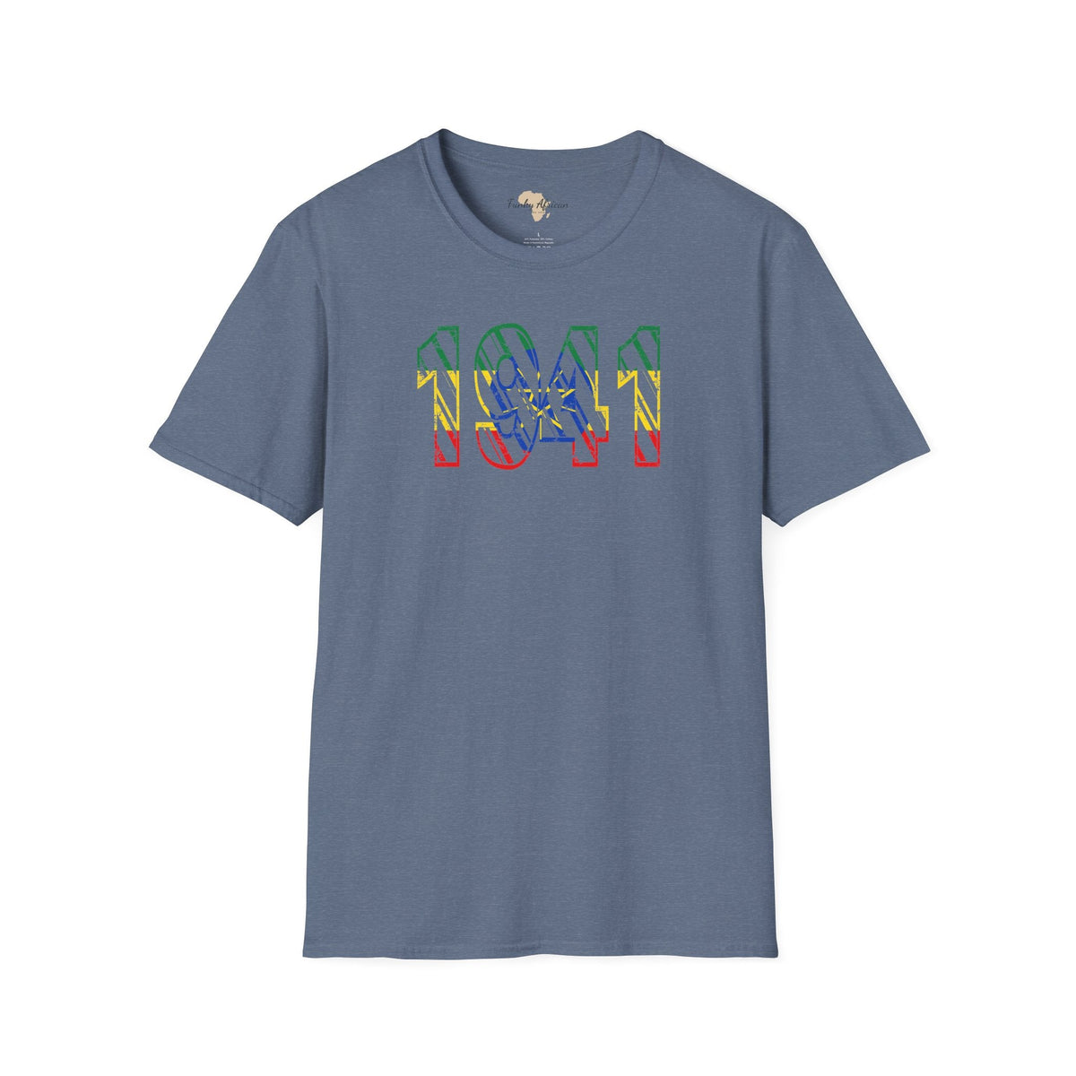 Ethiopia year unisex softstyle tee Funky African