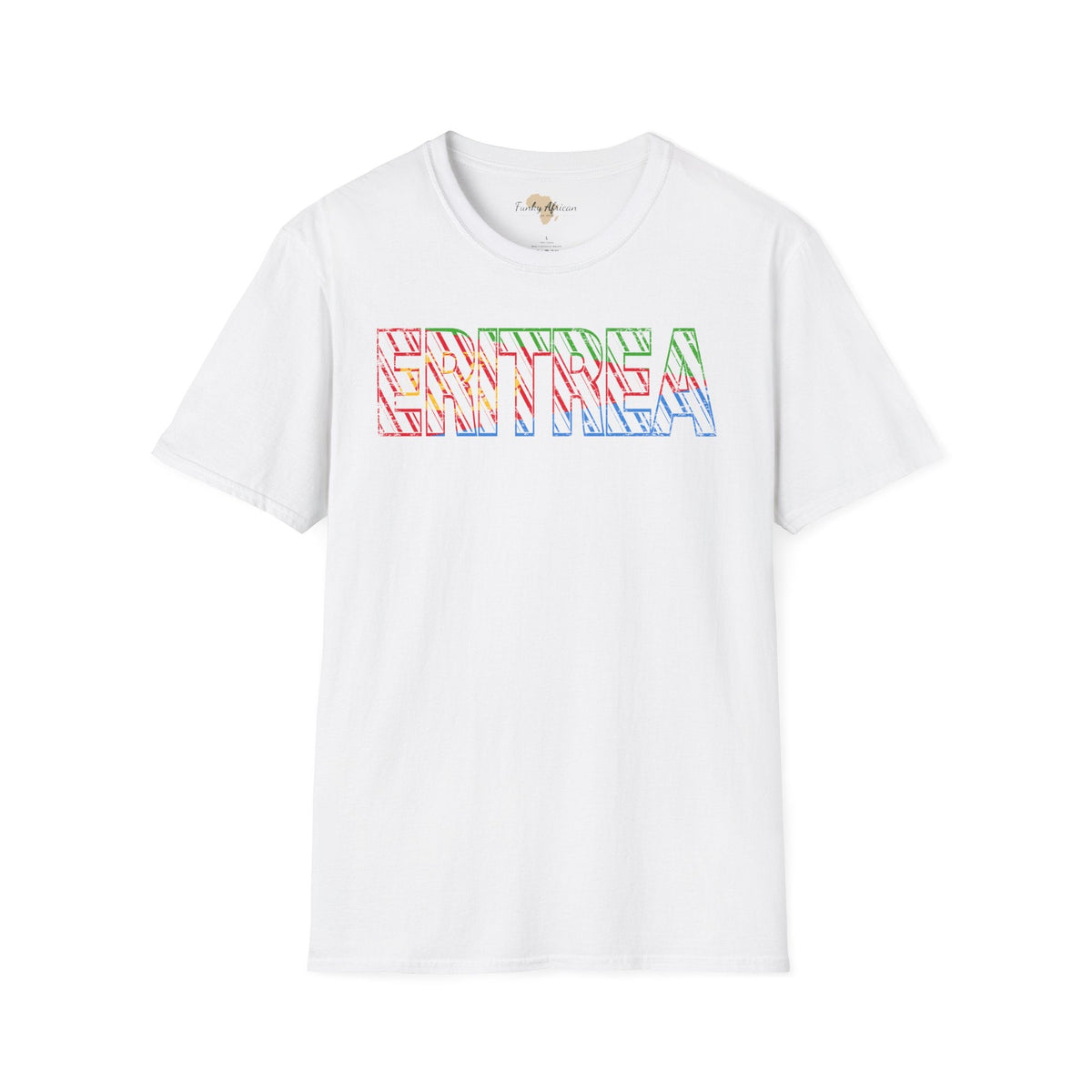 Eritrea text unisex softstyle tee Funky African