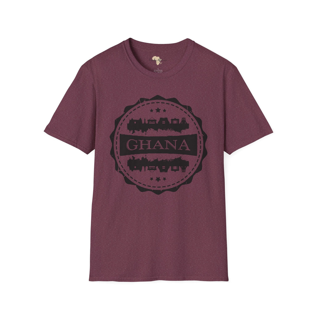 Ghana Stamp unisex tee Funky African