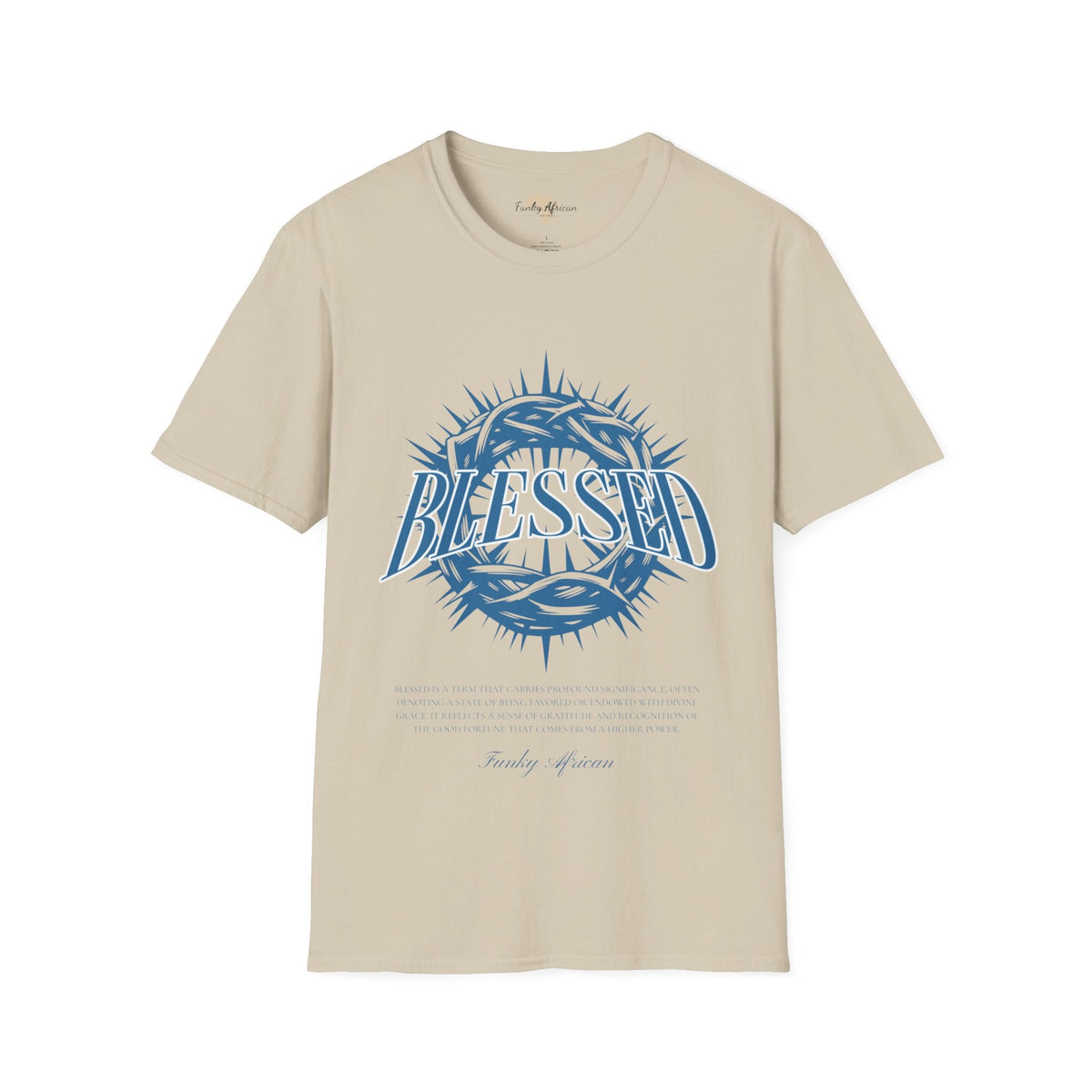 Blessed unisex tee Funky African