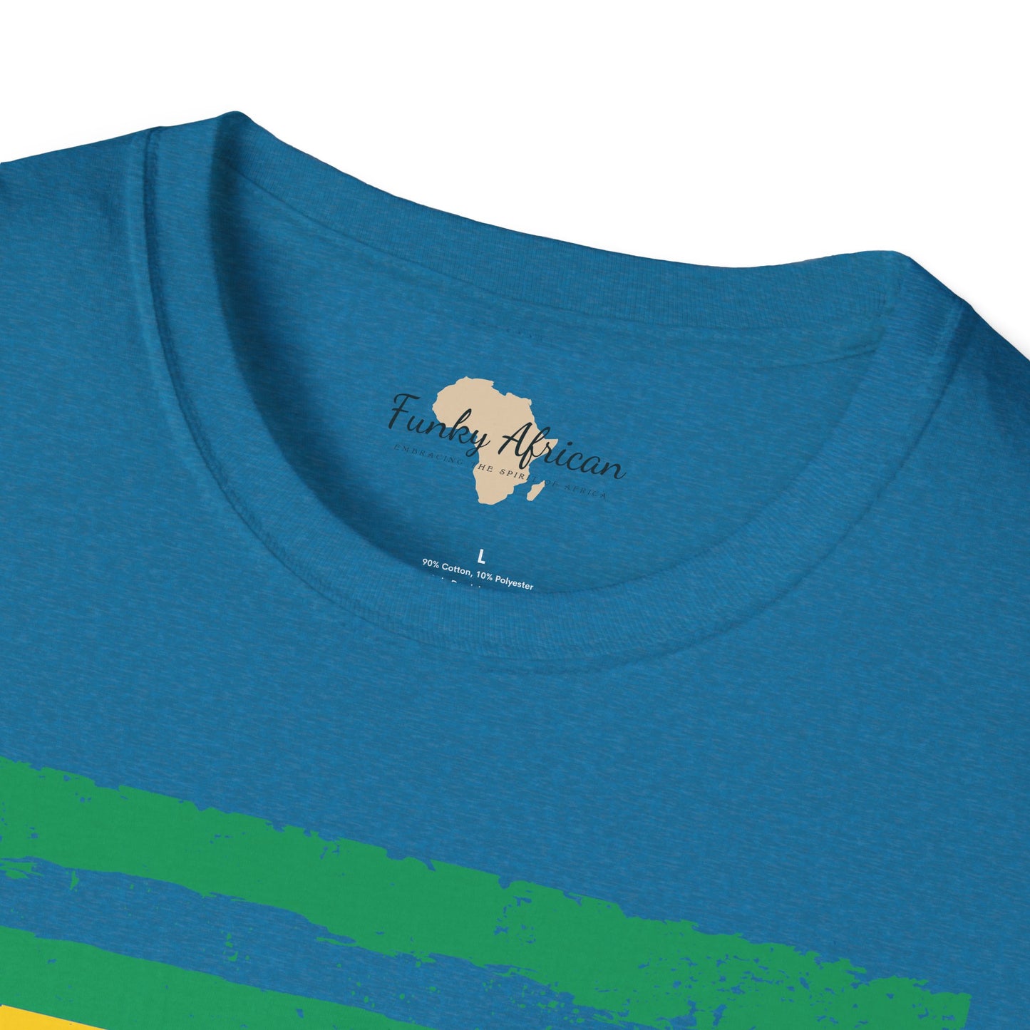 Gabon strip unisex softstyle tee