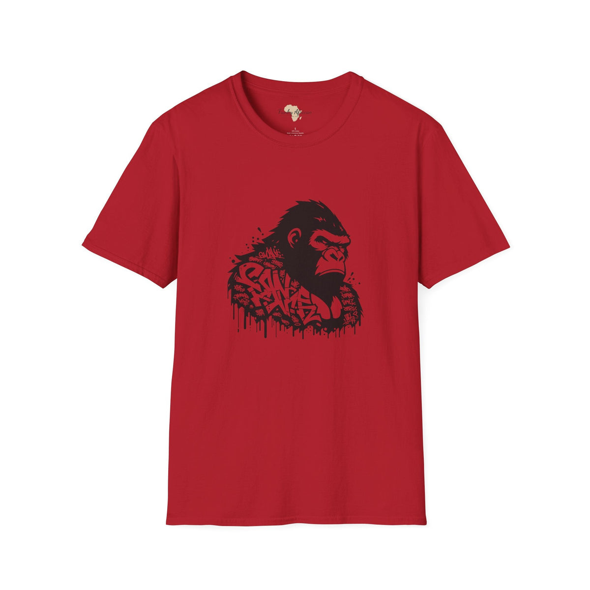 King Gong graffiti unisex softstyle tee Funky African