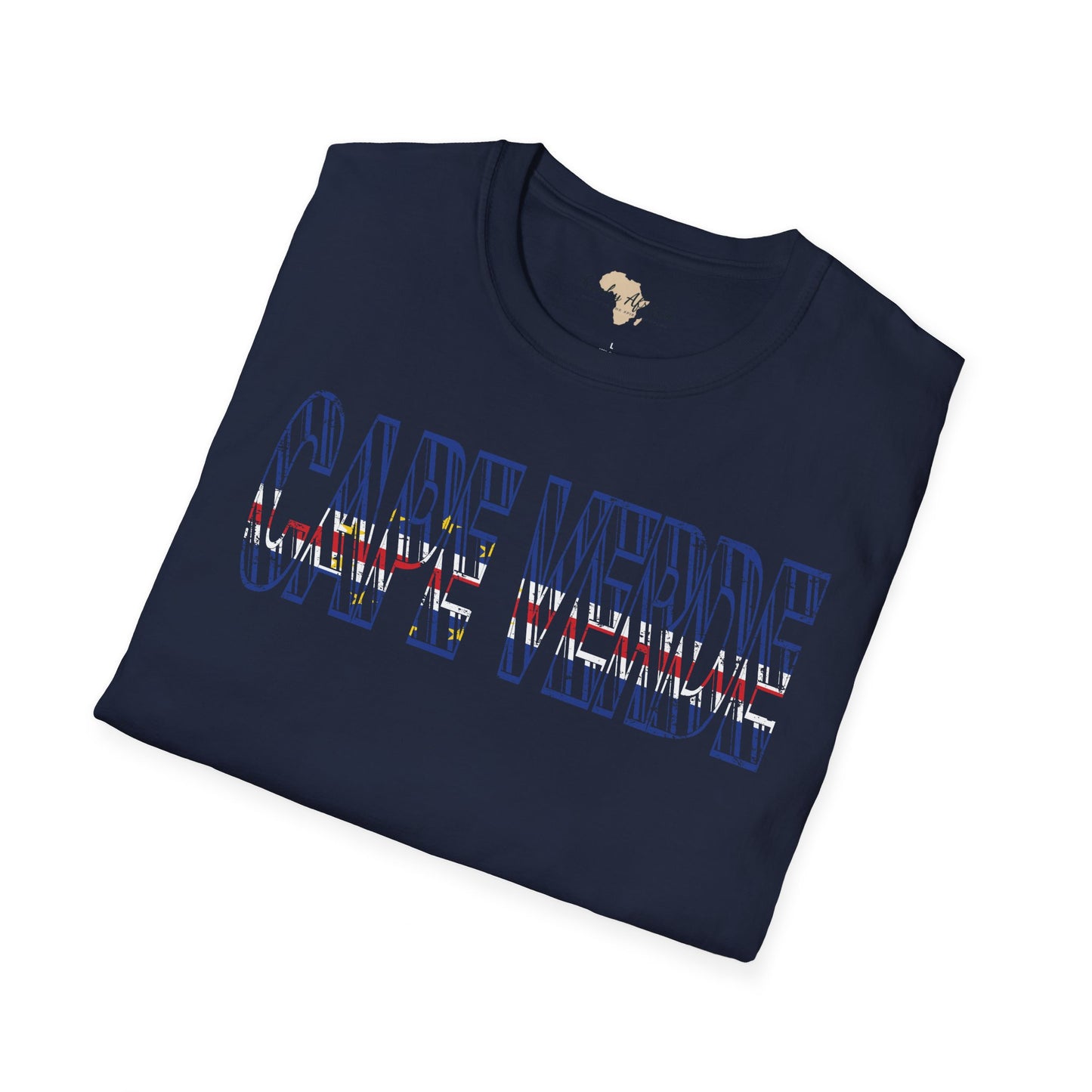 Cabo Verde text unisex softstyle tee