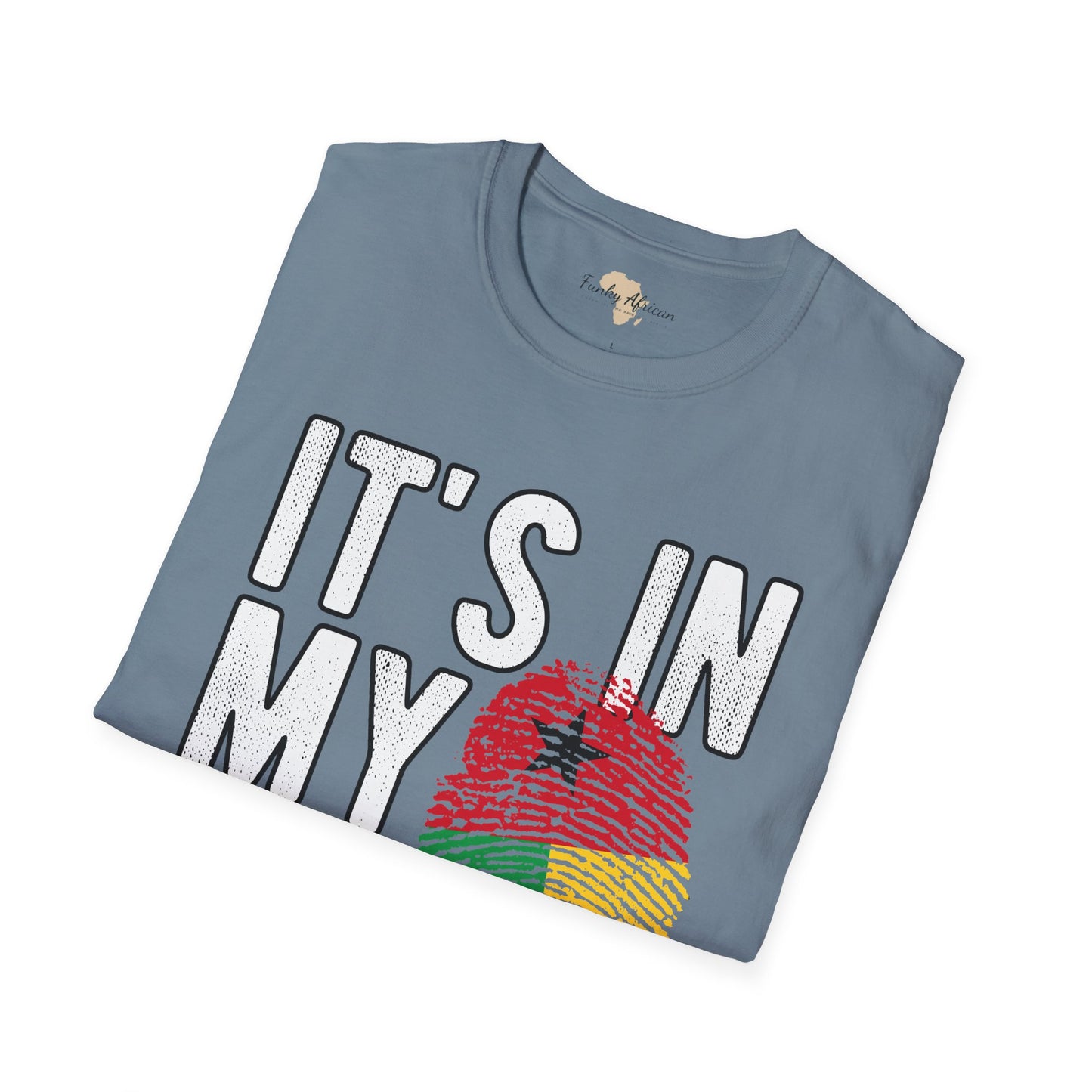 it's in my DNA unisex tee - Guinea-Bissau