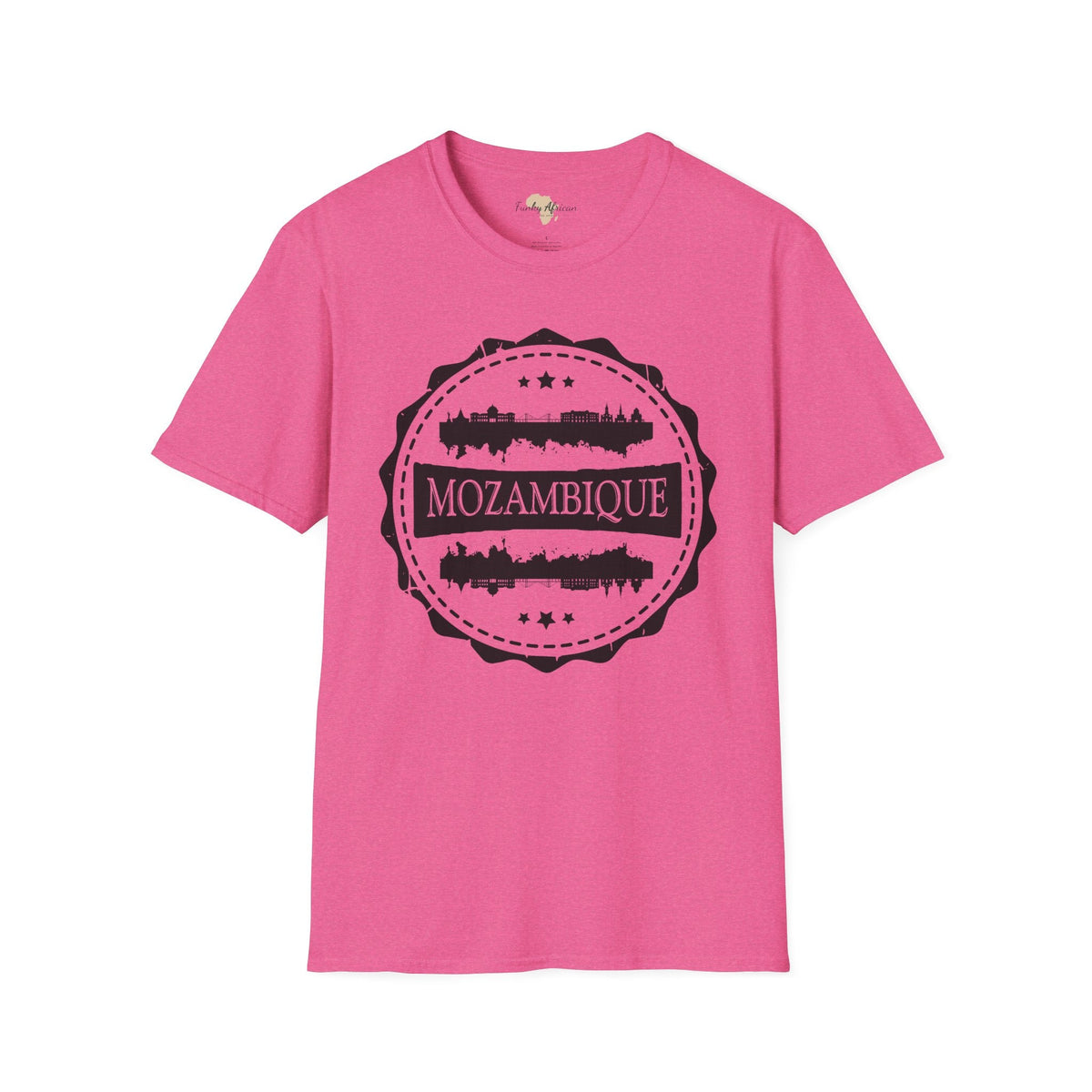 Mozambique Stamp unisex tee Funky African
