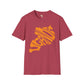 Uganda cut unisex softstyle tee