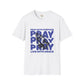 Pray with purpose unisex softstyle tee