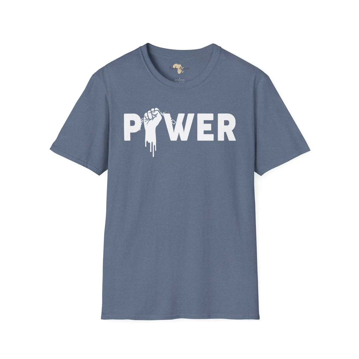 Power unisex softstyle tee Funky African