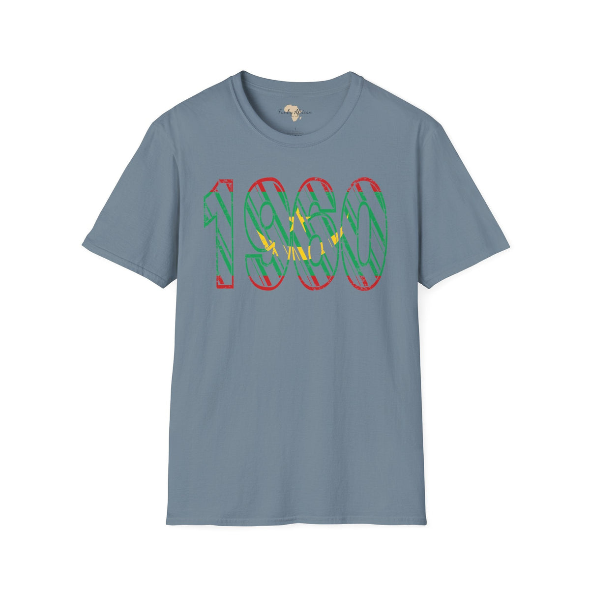 Mauritania year unisex softstyle tee Funky African
