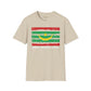 Mauritania strip unisex softstyle tee