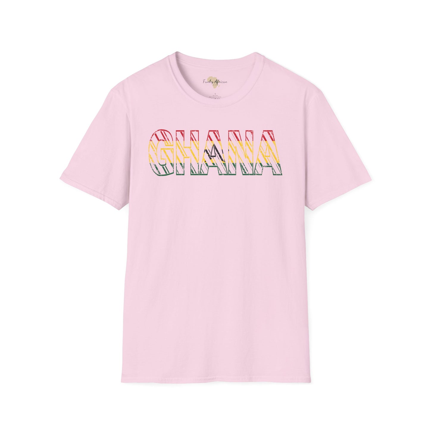 Ghana text unisex softstyle tee
