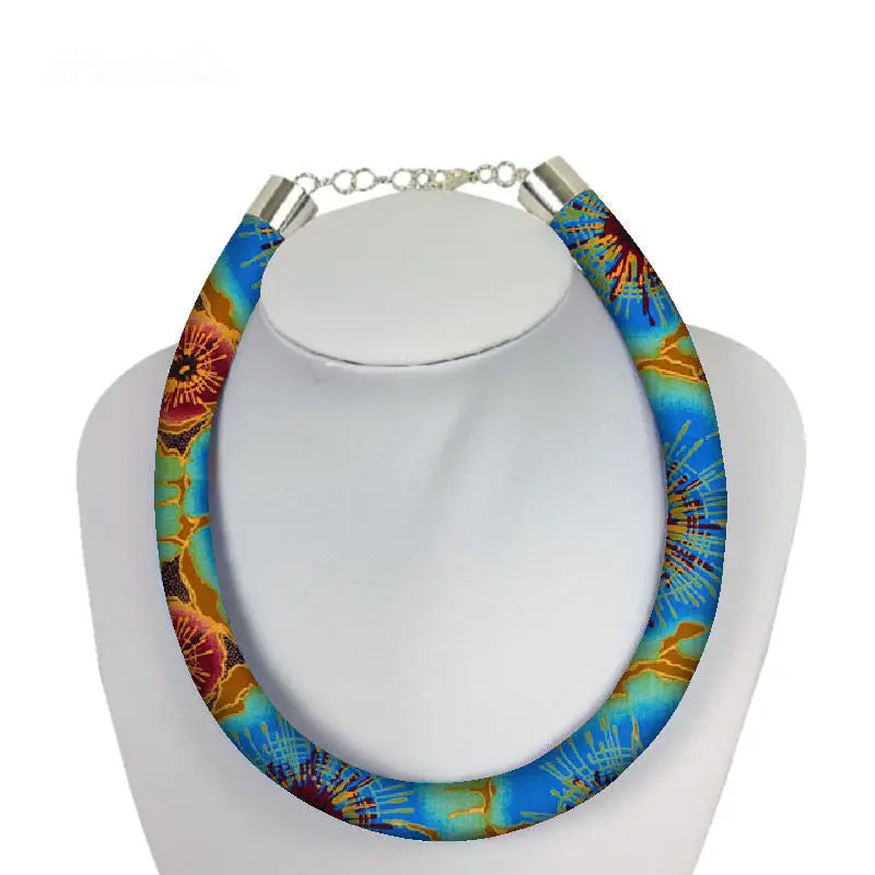 Geometric Women's African Ethnic Necklace Funky African