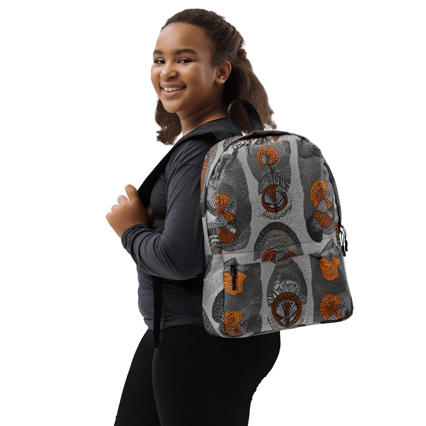 African print Backpack