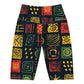 African Print Biker Shorts
