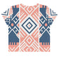 African Print Crop Tee