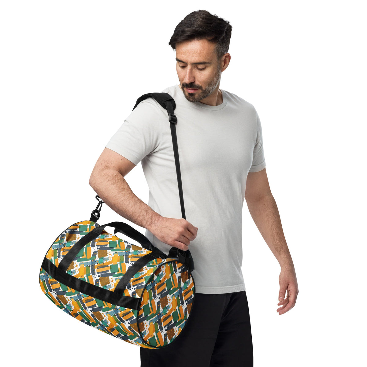 African print gym bag Funky African