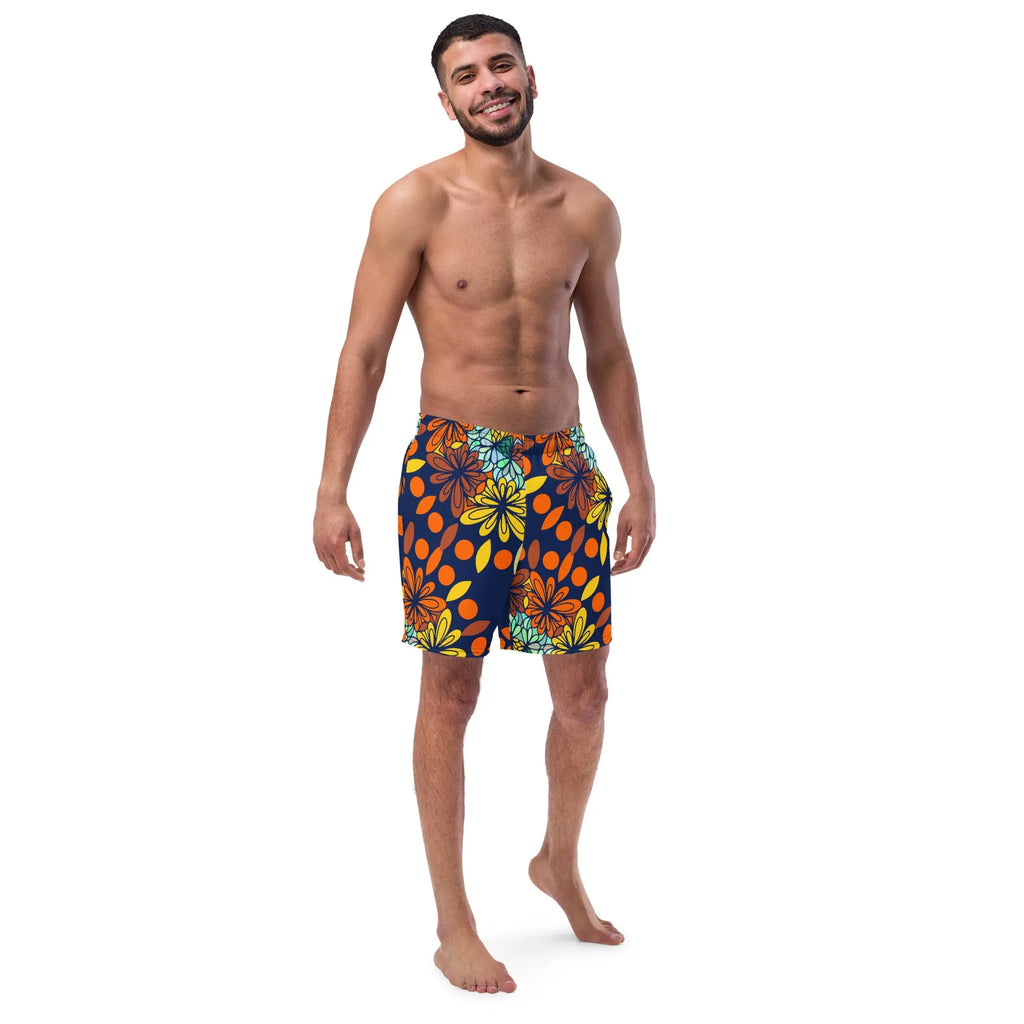 African print Men's swim trunks Funky African