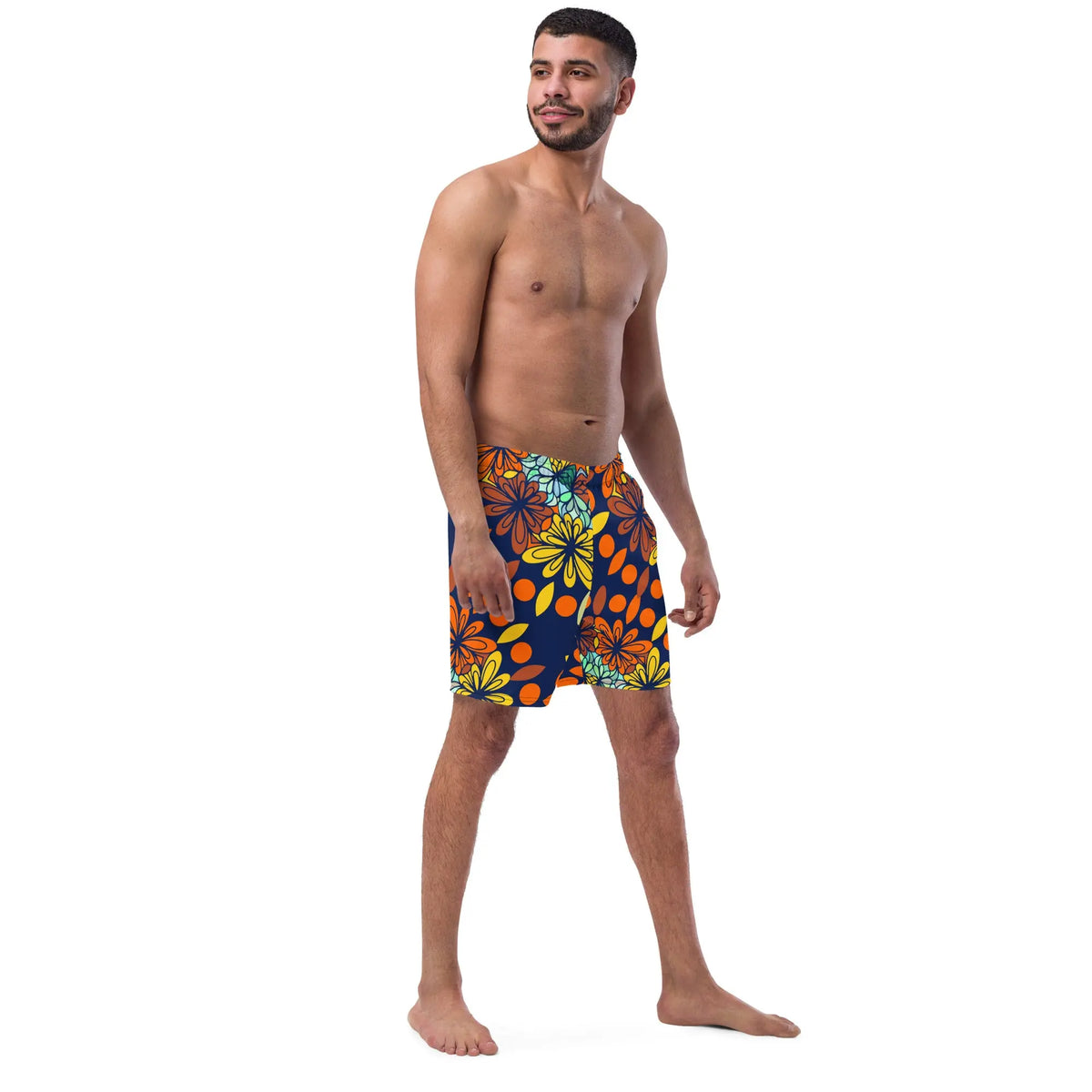 African print Men's swim trunks Funky African