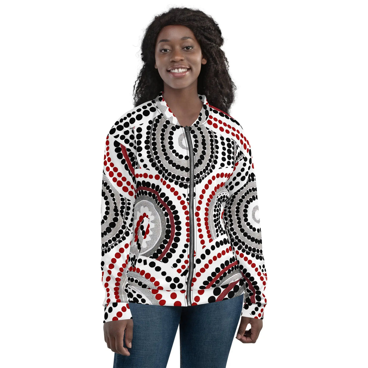 African print unisex bomber jacket Funky African