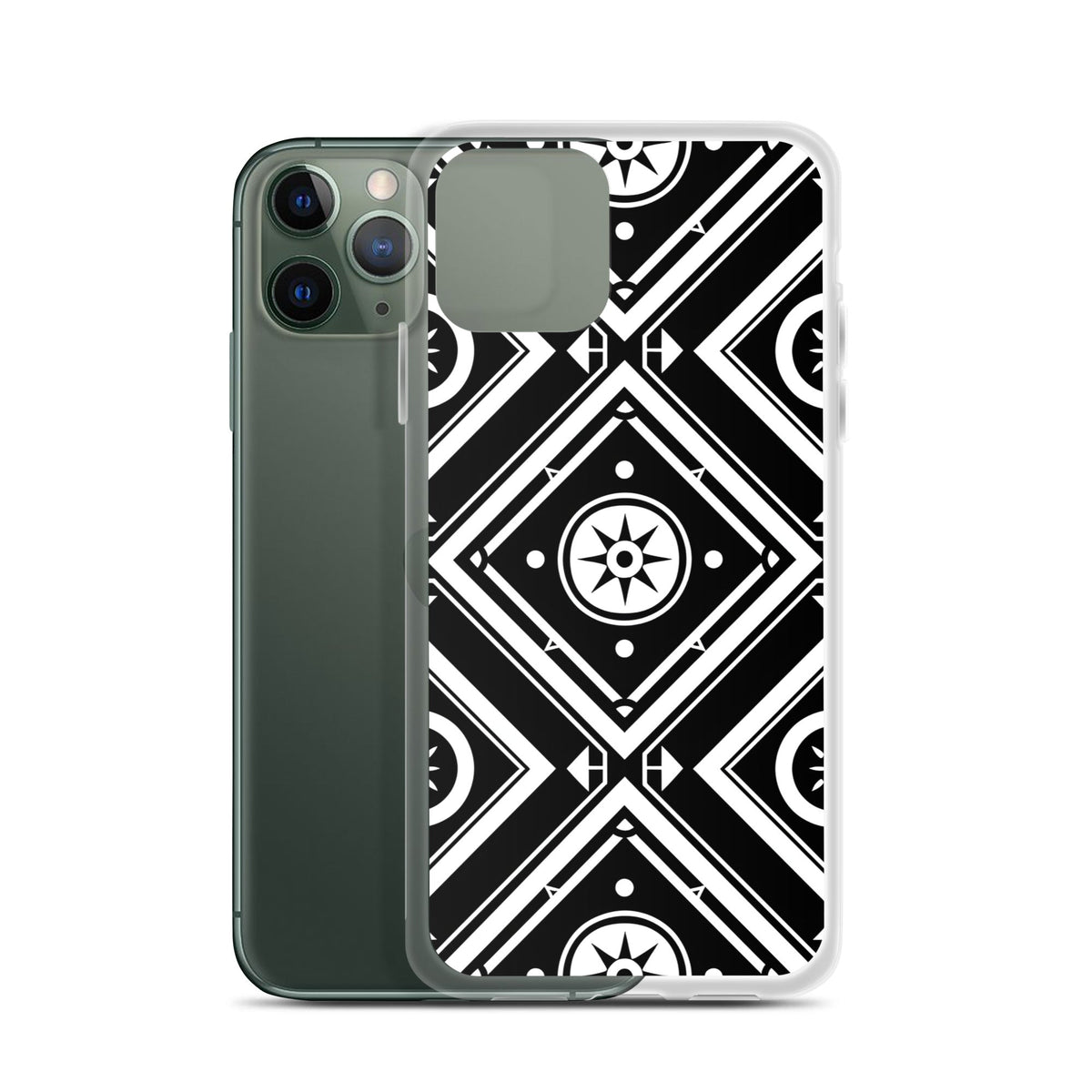 Clear Case for iPhone® Funky African