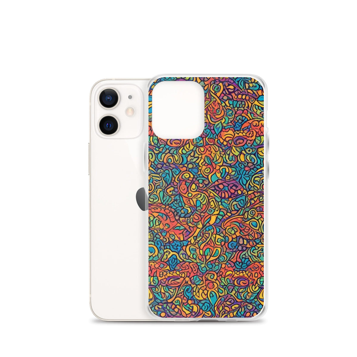 Clear Case for iPhone® Funky African