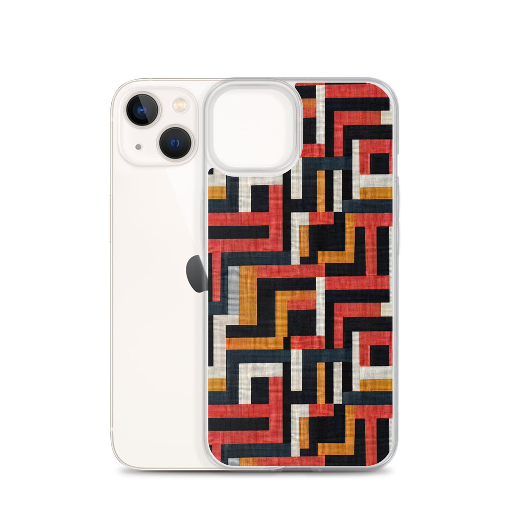 Clear Case for iPhone® Funky African