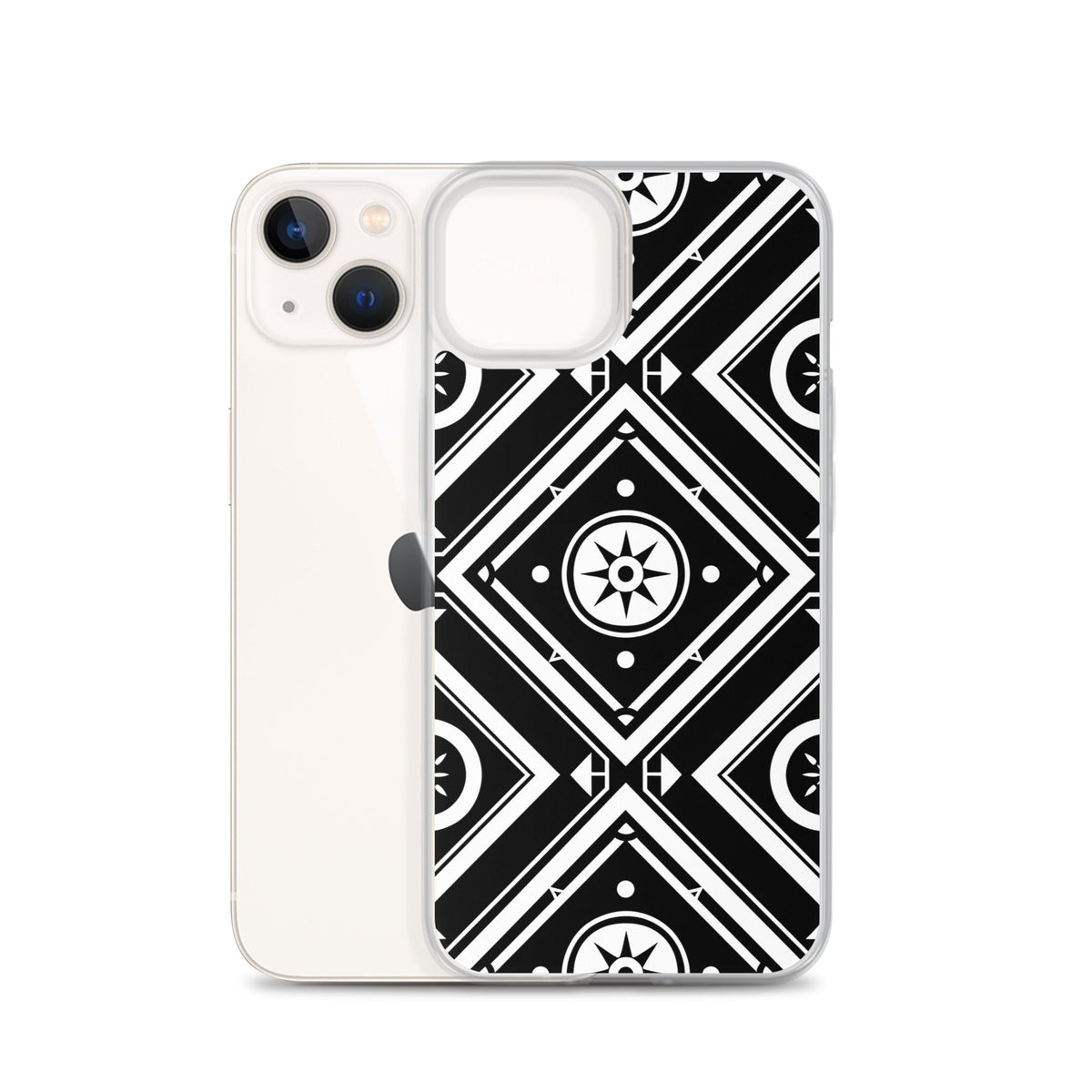 Clear Case for iPhone® Funky African