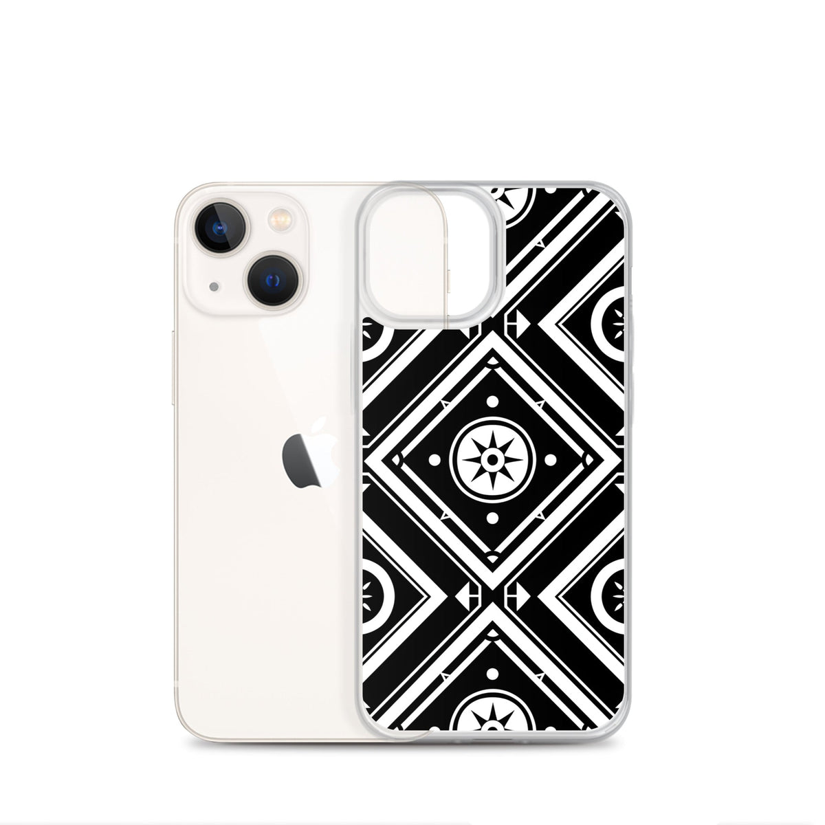 Clear Case for iPhone® Funky African