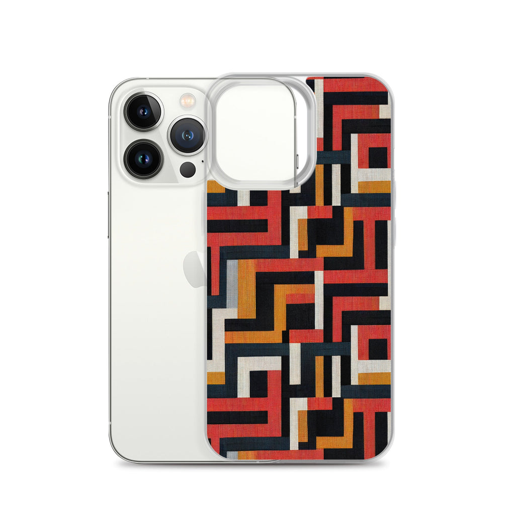 Clear Case for iPhone® Funky African