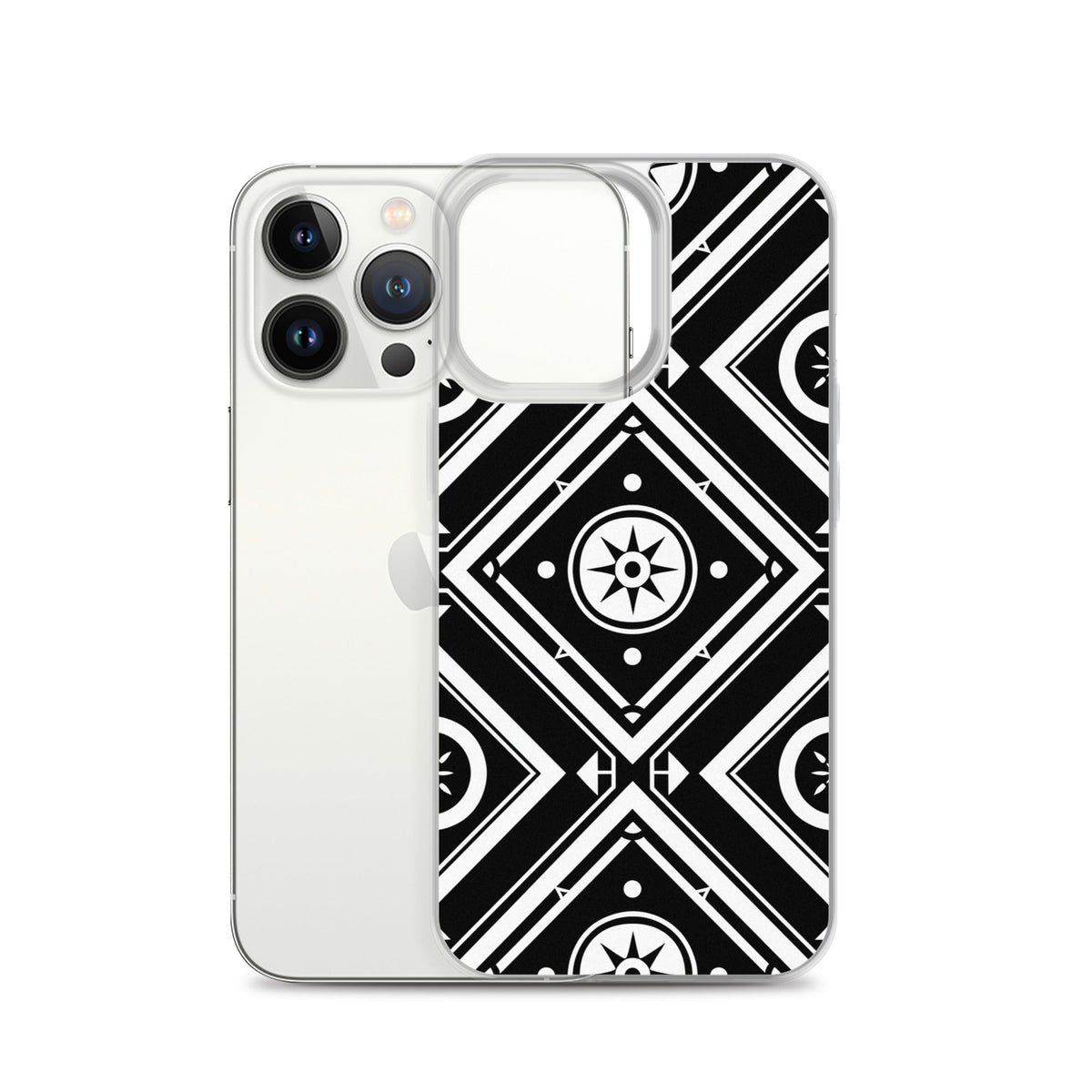 Clear Case for iPhone® Funky African
