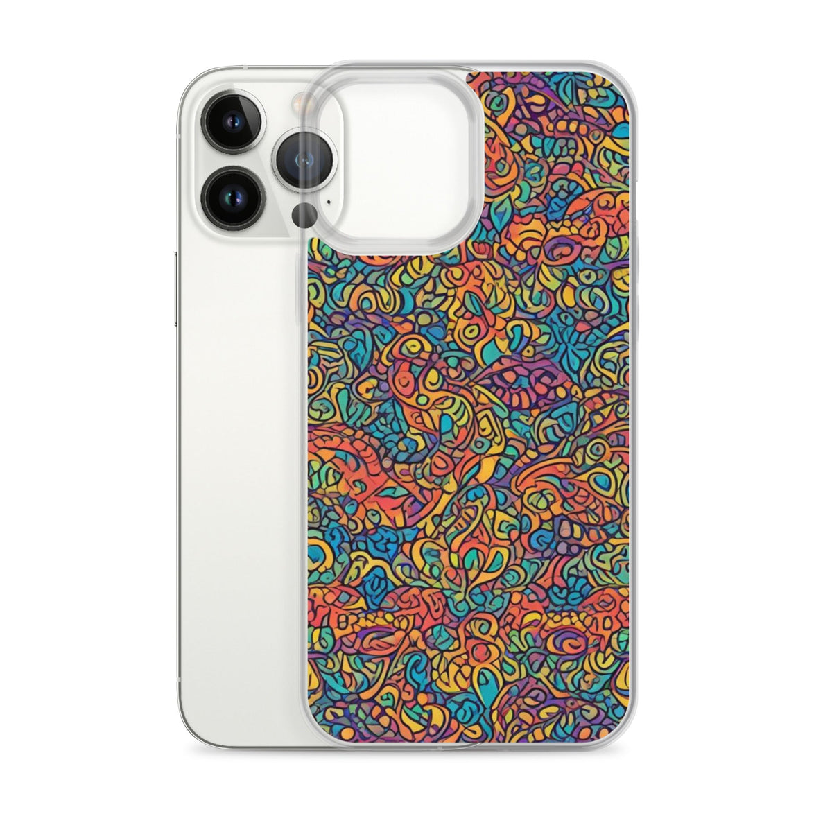 Clear Case for iPhone® Funky African
