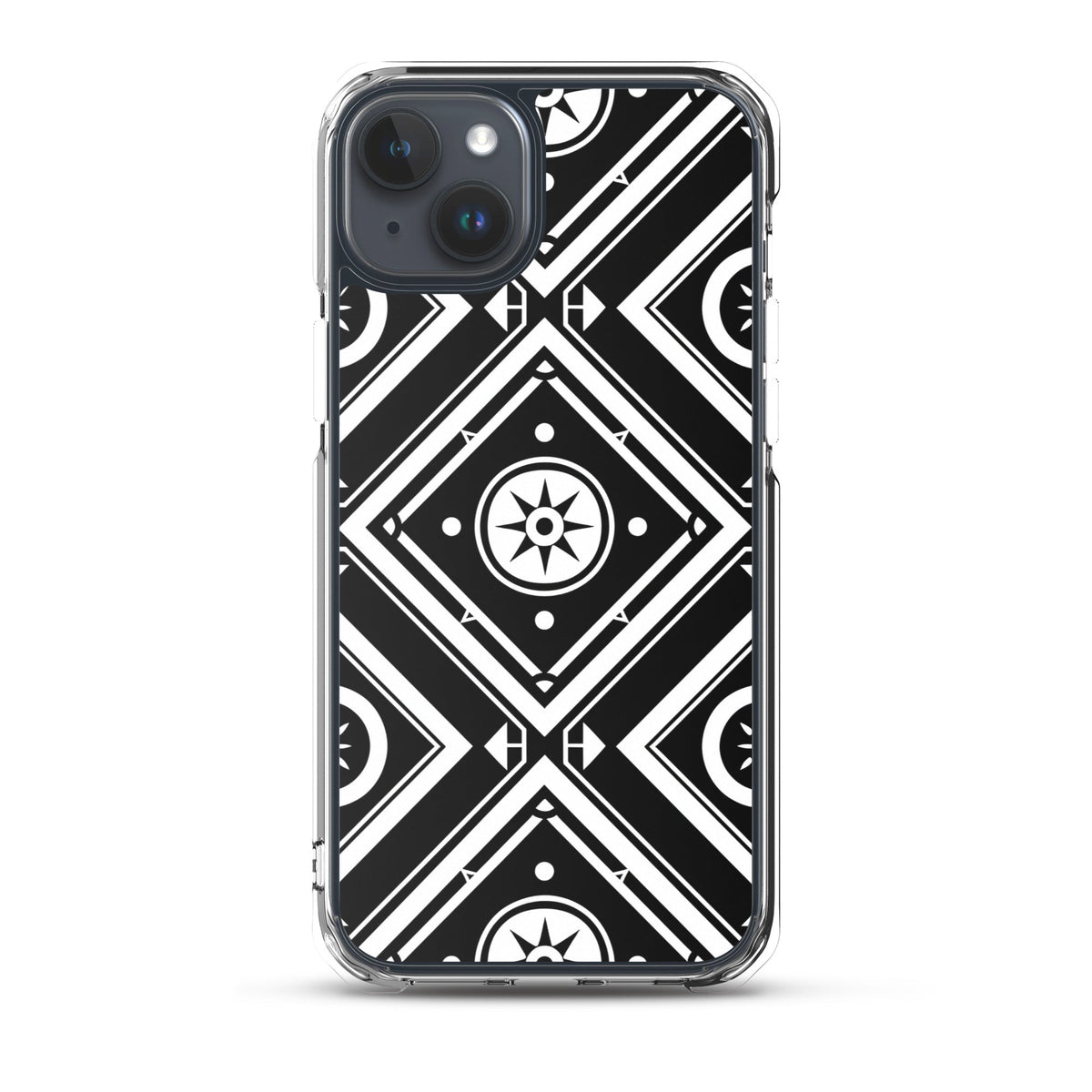 Clear Case for iPhone® Funky African