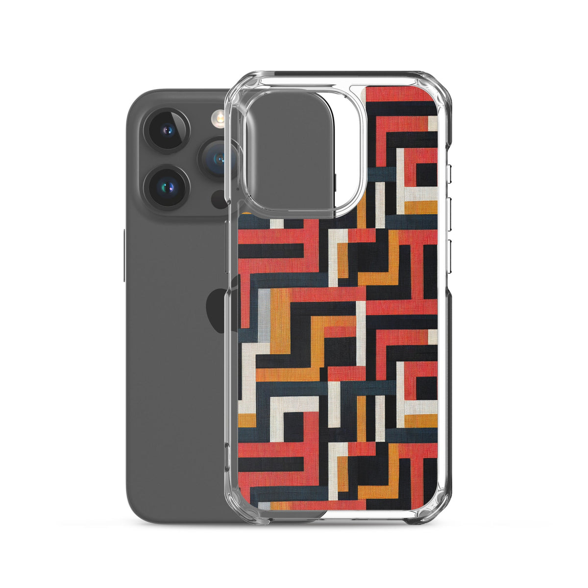 Clear Case for iPhone® Funky African