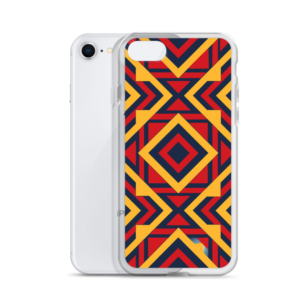 Clear Case for iPhone® Funky African