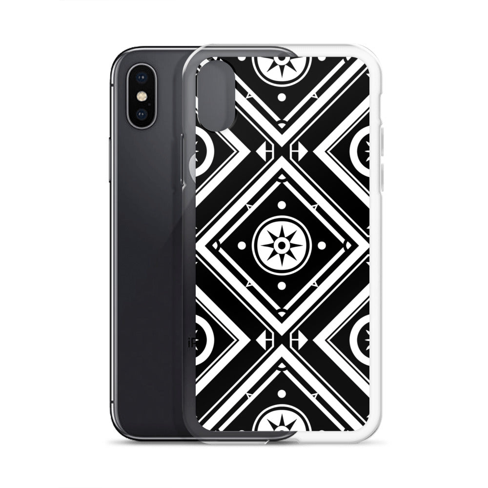 Clear Case for iPhone® Funky African