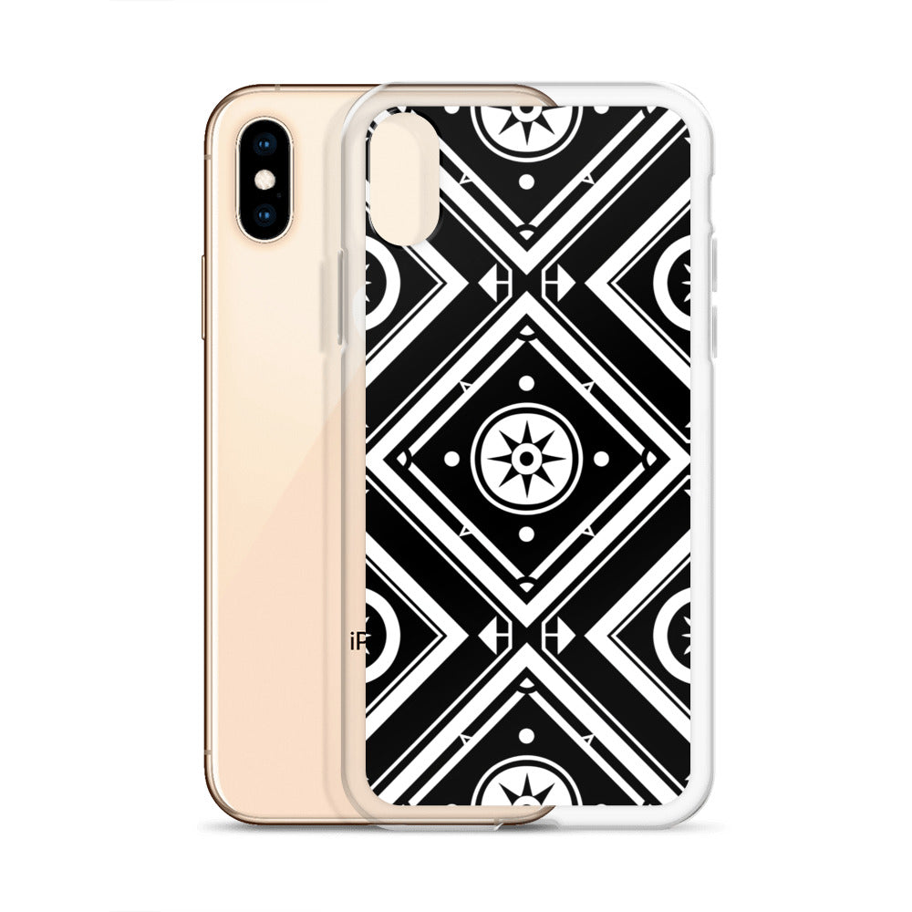 Clear Case for iPhone® Funky African